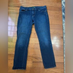 Lauren Ralph Lauren Women's Straight Leg Jeans - Dark Blue